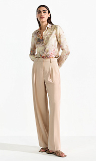 Блуза с принтом