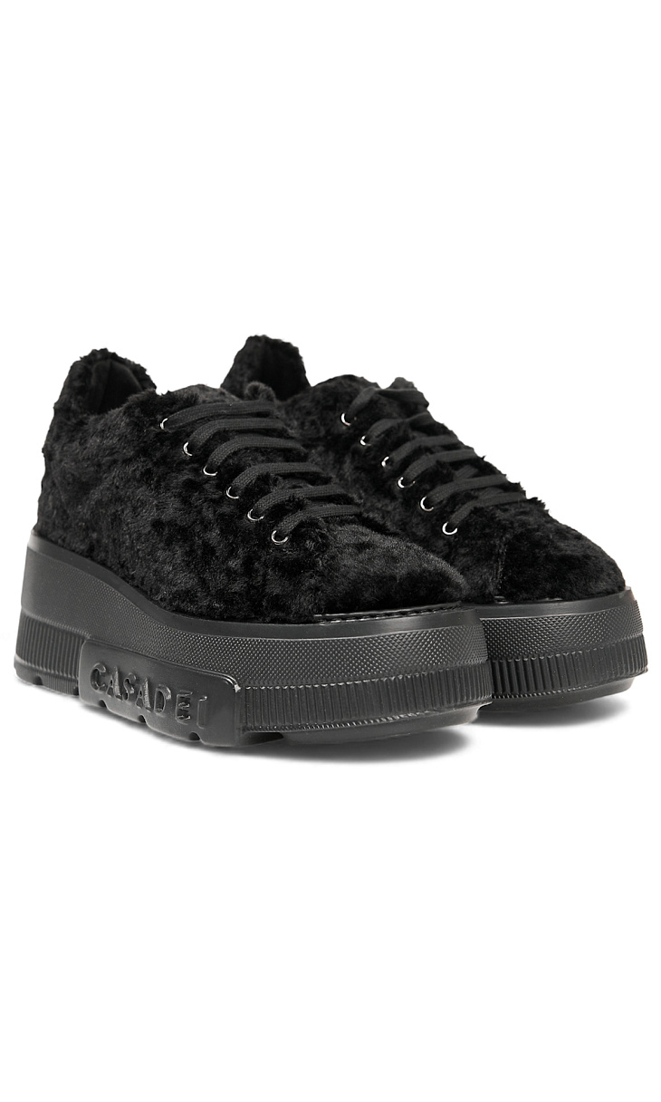 CASADEI: Кеды с мехом