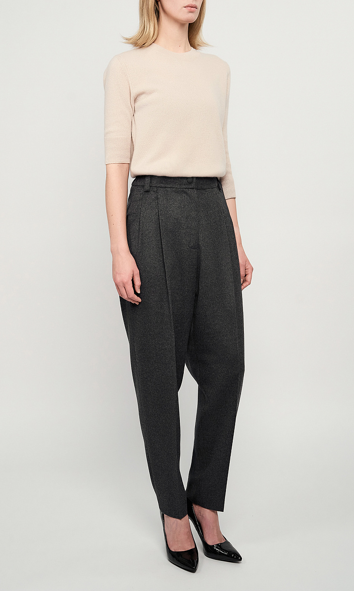 ANDRE MAURICE: Брюки из шерсти и кашемира
