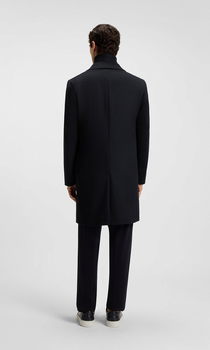 HUGO BOSS: Пальто из шерсти
