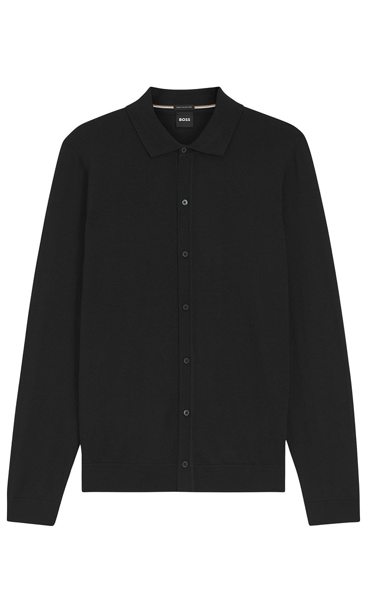 HUGO BOSS: Кардиган из шерсти