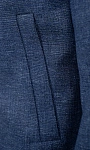 HUGO BOSS: Куртка-бомбер из вискозы и льна