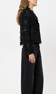 Жакет с бисером и пайетками