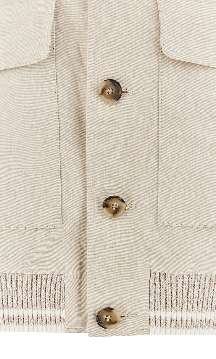 Paul Shark: Куртка из льна и хлопка