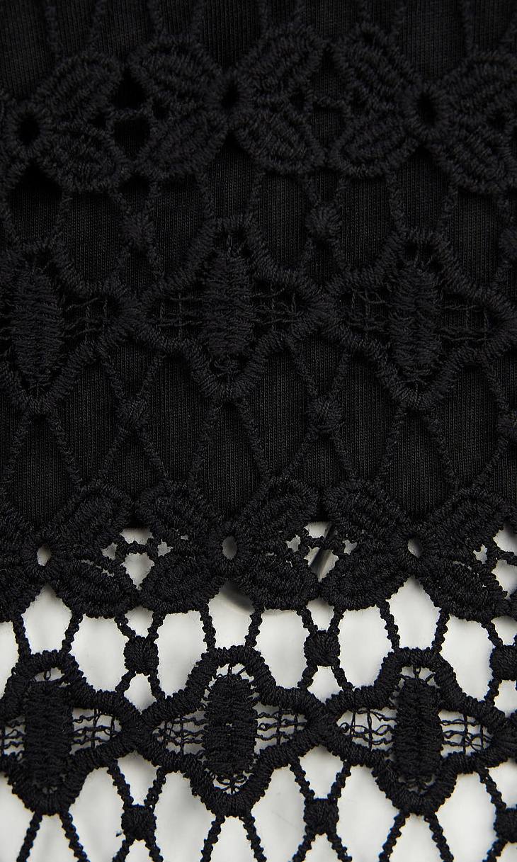 TWINSET: Ажурный топ