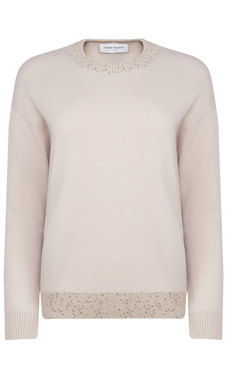 ANDRE MAURICE: Пуловер из кашемира