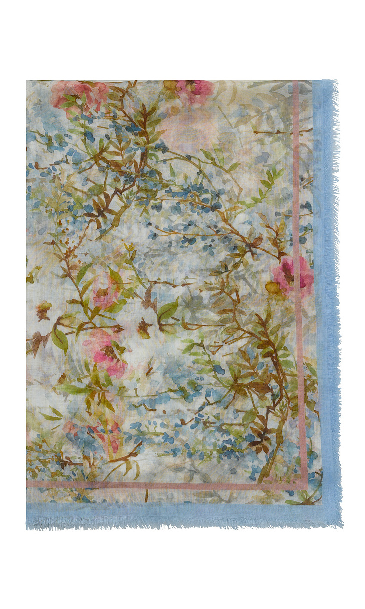 RIANI: Шарф из модала с принтом