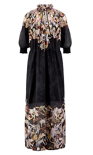 Платье с принтом