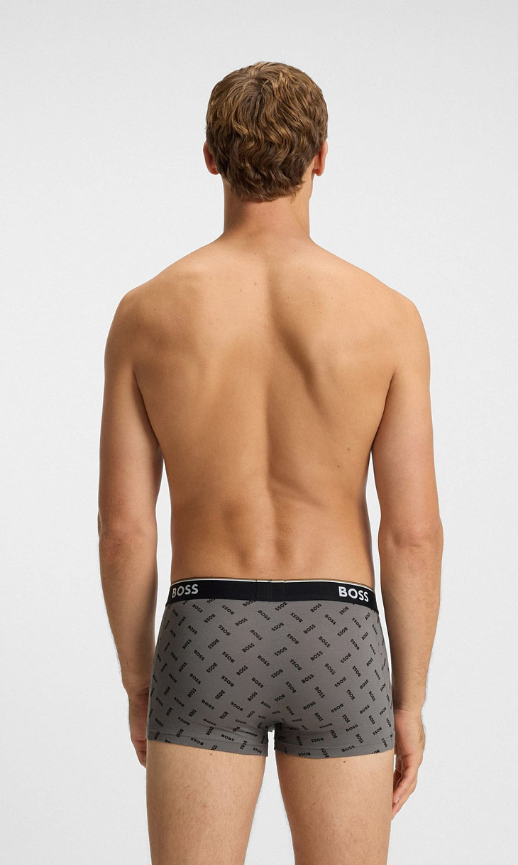 HUGO BOSS: Комплект трусов из хлопка