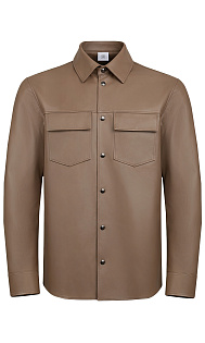 Кожаная рубашка