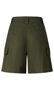 Шорты с карманами из льна