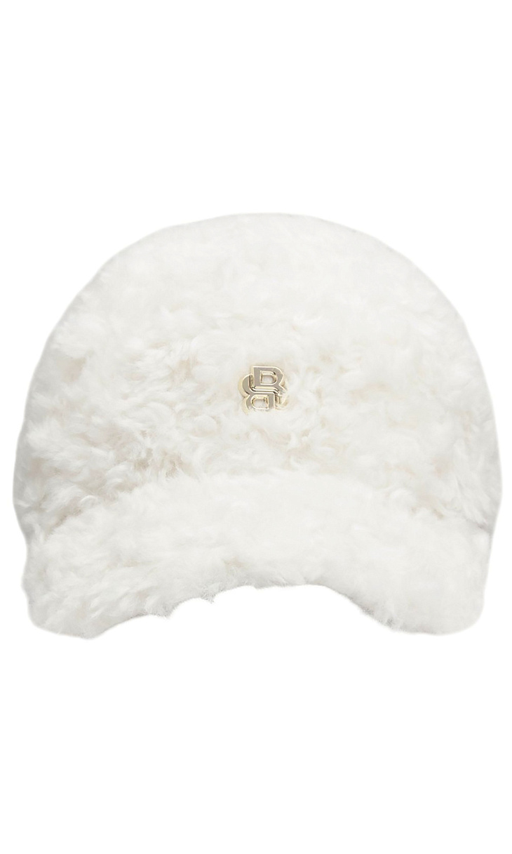 HUGO BOSS: Плюшевая кепка с логотипом