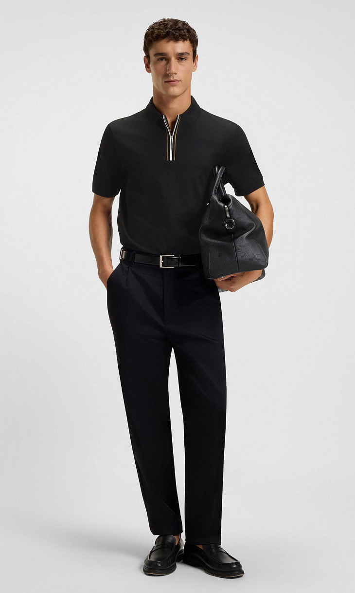 HUGO BOSS: Поло из хлопка
