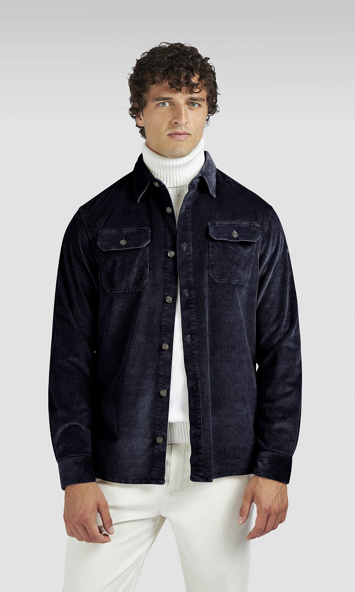 Paul Shark: Рубашка из вельвета