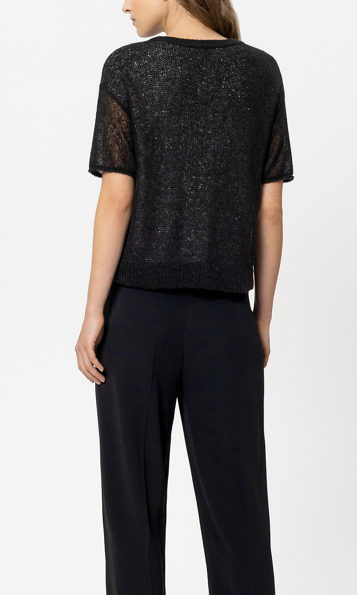 LUISA CERANO: Пуловер с пайетками