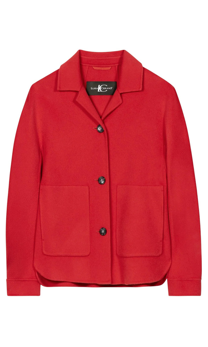 LUISA CERANO: Куртка из шерсти и кашемира