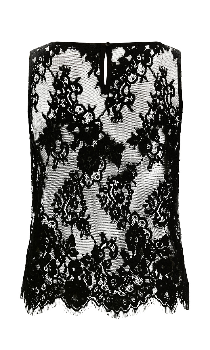 RIANI: Топ с кружевом