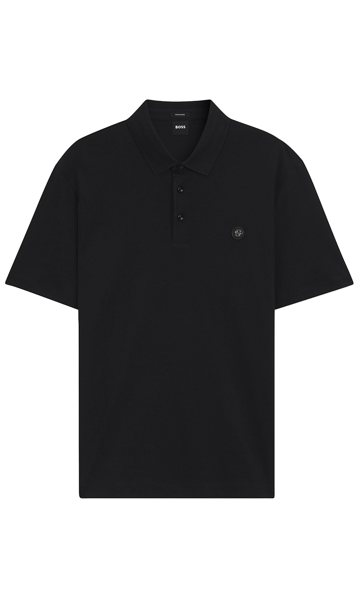 HUGO BOSS: Поло из хлопка