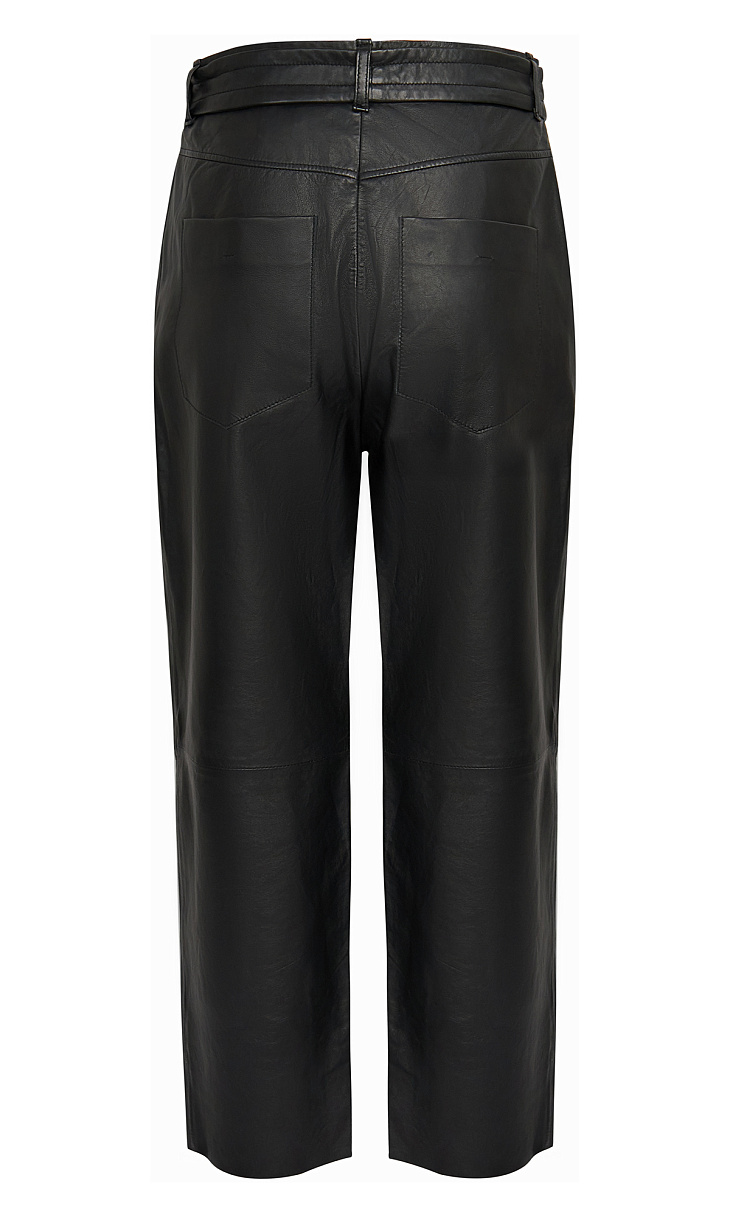 RIANI: Брюки из кожи