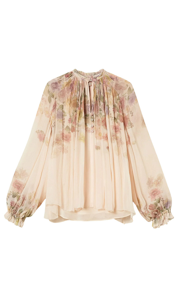 TWINSET: Блуза с принтом