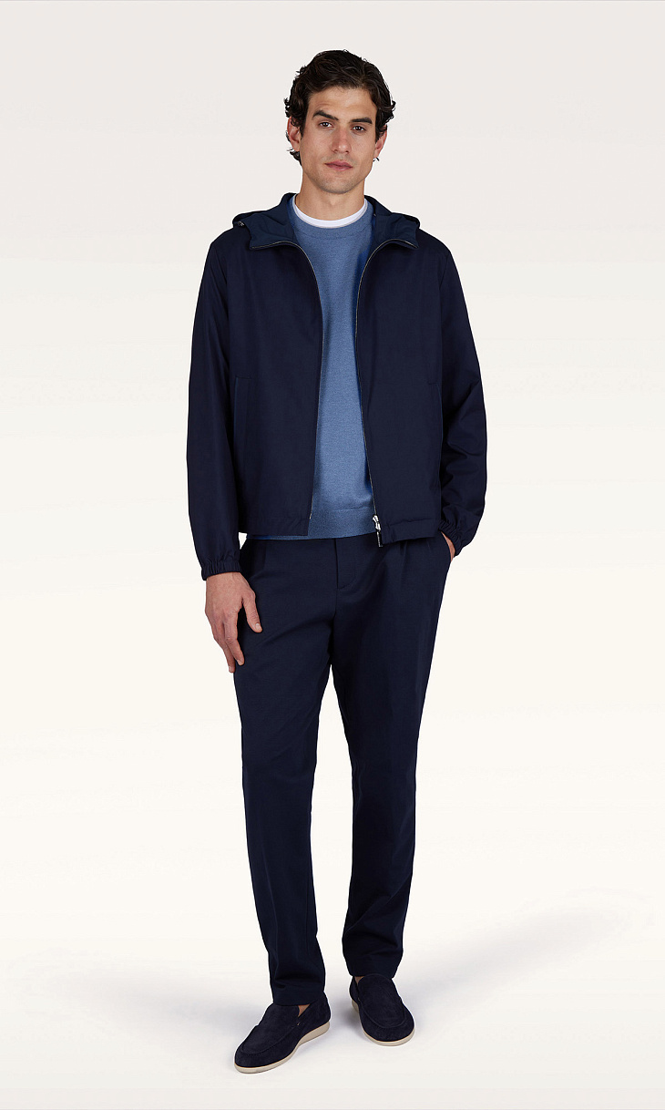 Paul Shark: Пуловер из шелка и хлопка