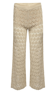 Вязаные брюки с шортиками