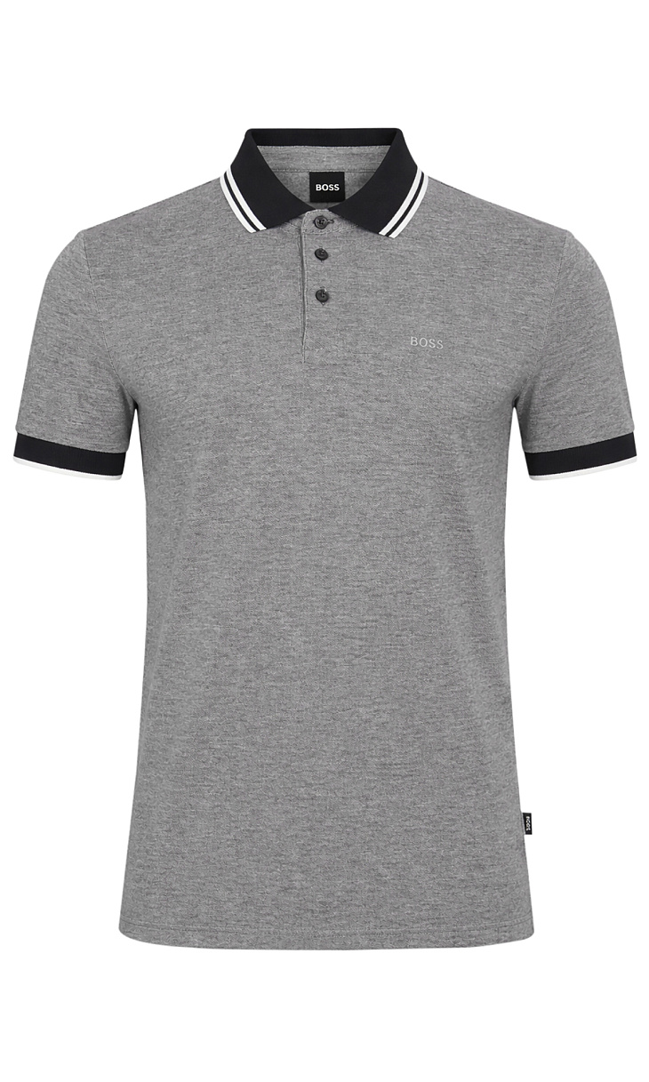 HUGO BOSS: Поло из хлопка