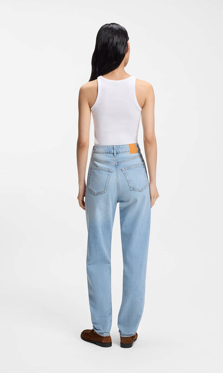 HUGO BOSS: Топ из хлопка