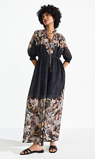 Платье с принтом