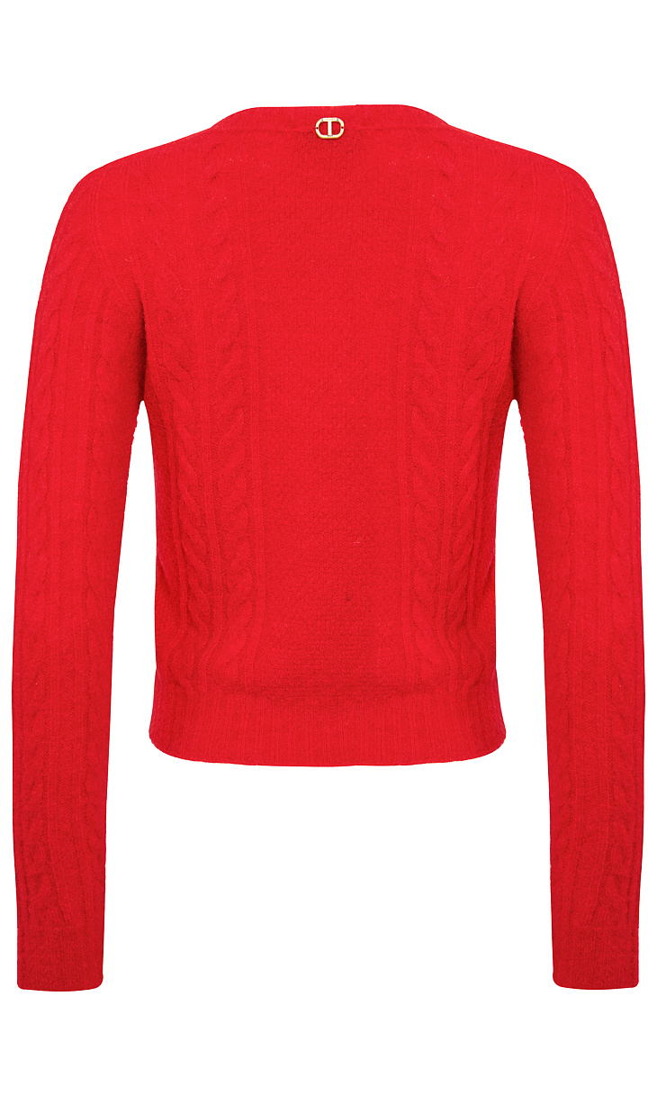 TWINSET: Пуловер из шерсти альпака