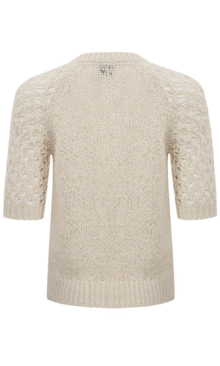 HUGO BOSS: Пуловер с короткими рукавами