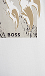HUGO BOSS: Футболка с принтом