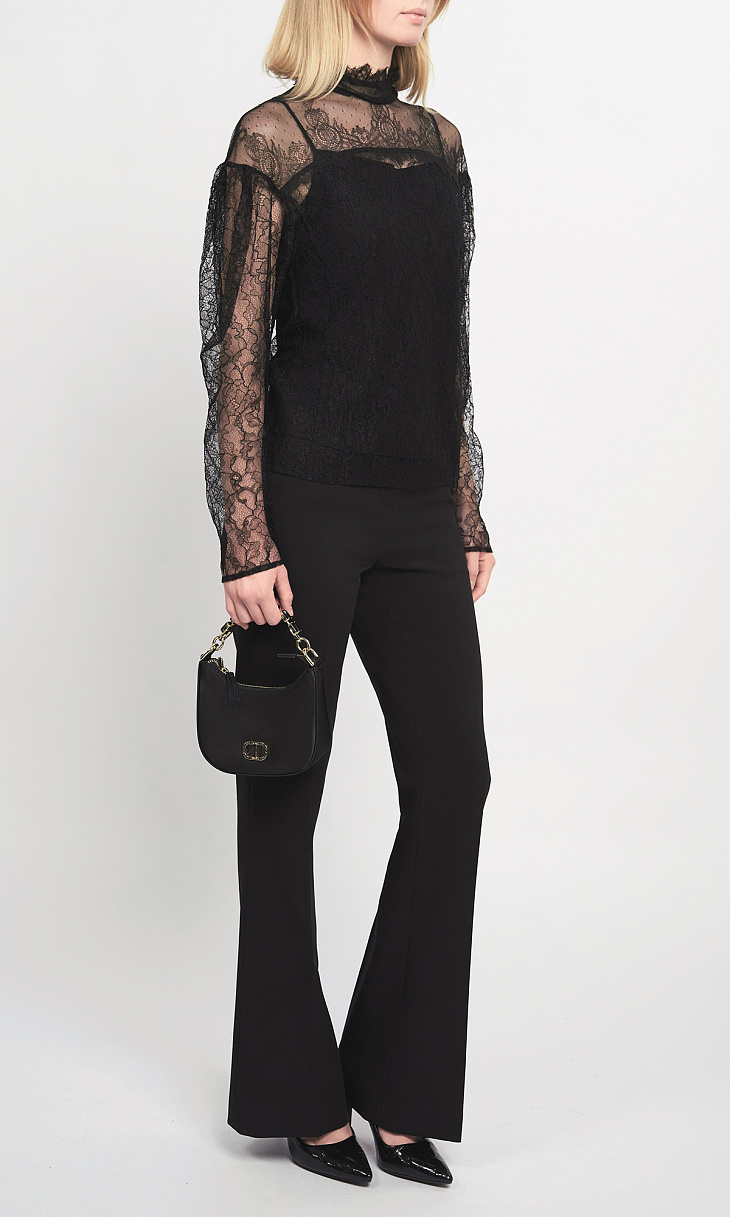TWINSET: Кружевная блуза