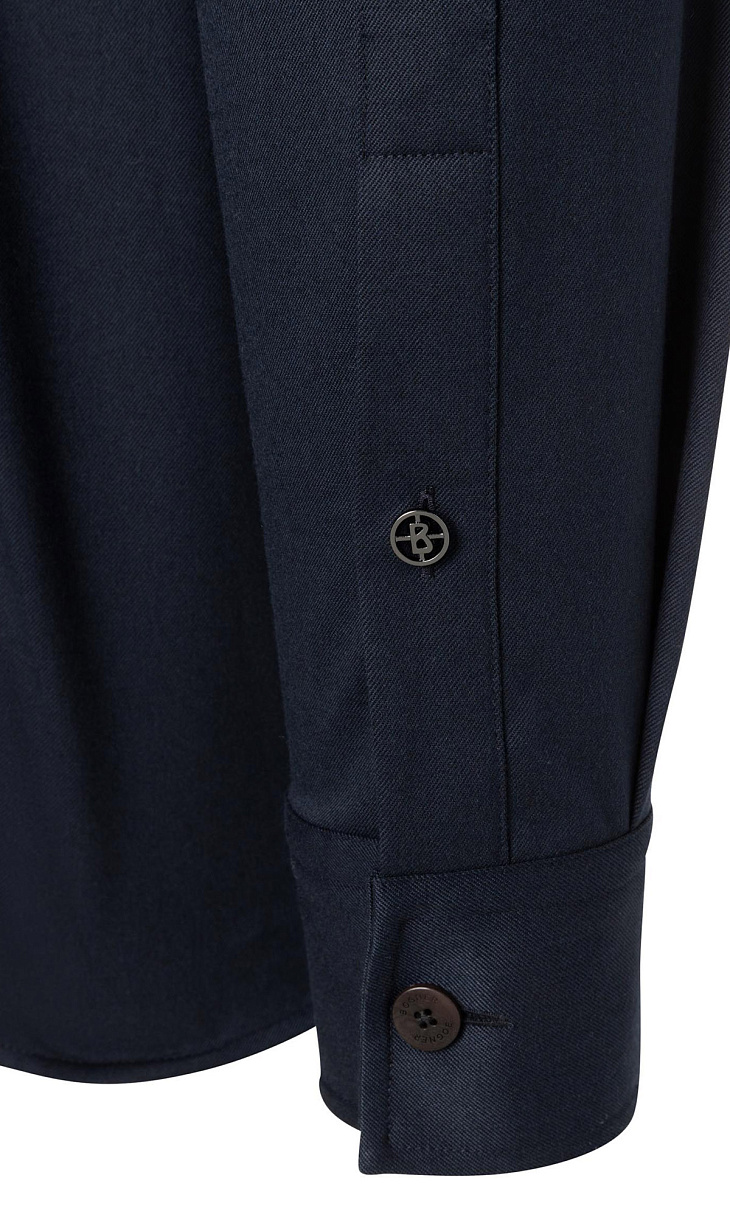 BOGNER: Рубашка с шерстью