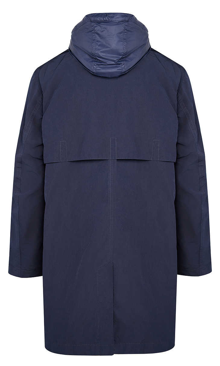 HUGO BOSS: Плащ с капюшоном