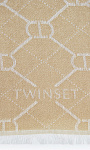 TWINSET: Палантин с монограммой