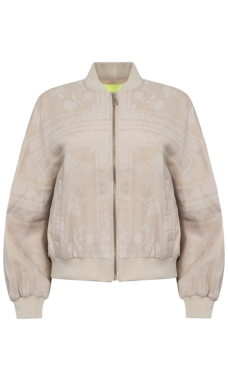 TWINSET: Куртка с жаккардовым рисунком