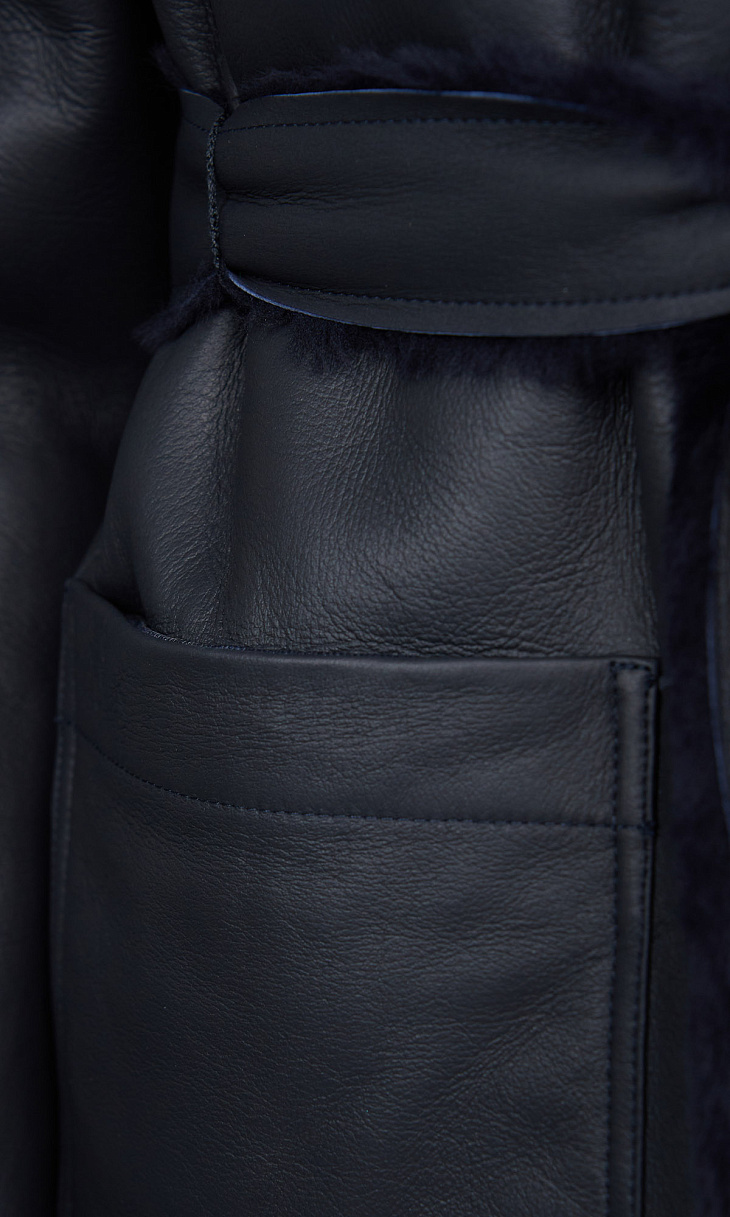 MARION FASHION: Двустороннее пальто из овчины