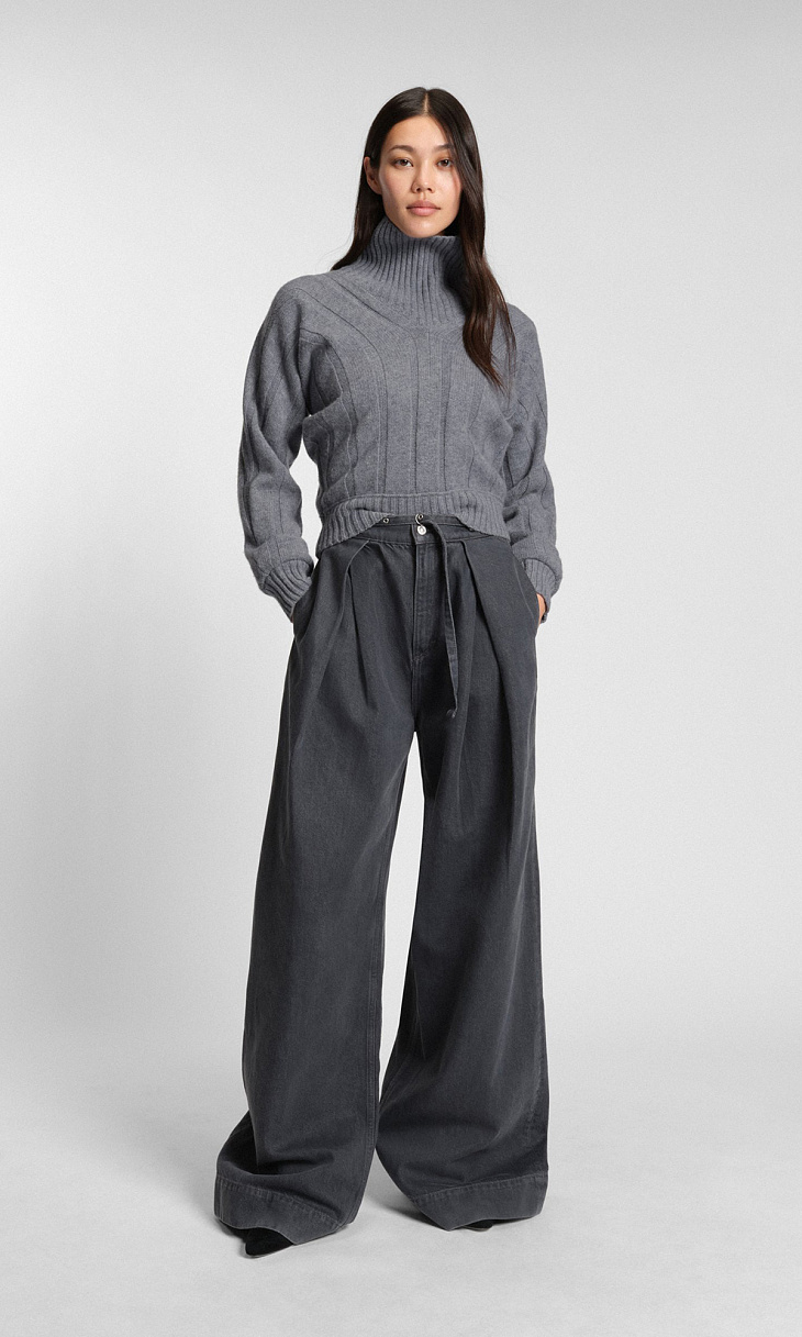 HUGO BOSS: Свитер из шерсти и кашемира