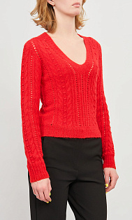 Пуловер из шерсти альпака