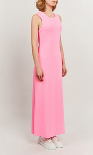 Платье в рубчик