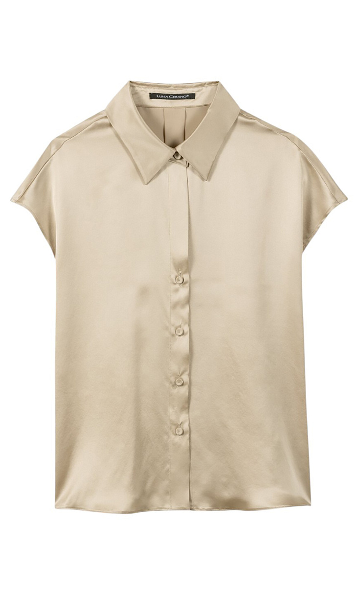 LUISA CERANO: Шелковая блуза
