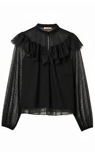 Блуза из тюля