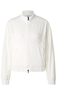 Бомбер с жаккардовым узором