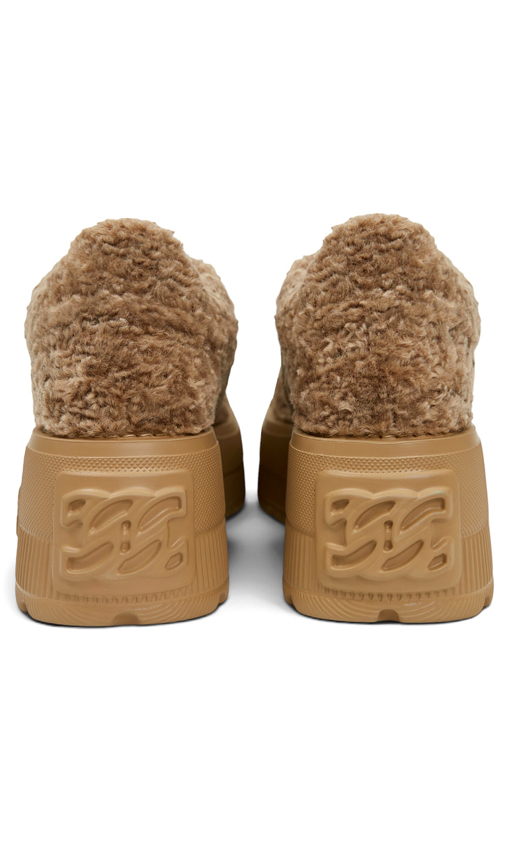 CASADEI: Кеды с искусственным мехом