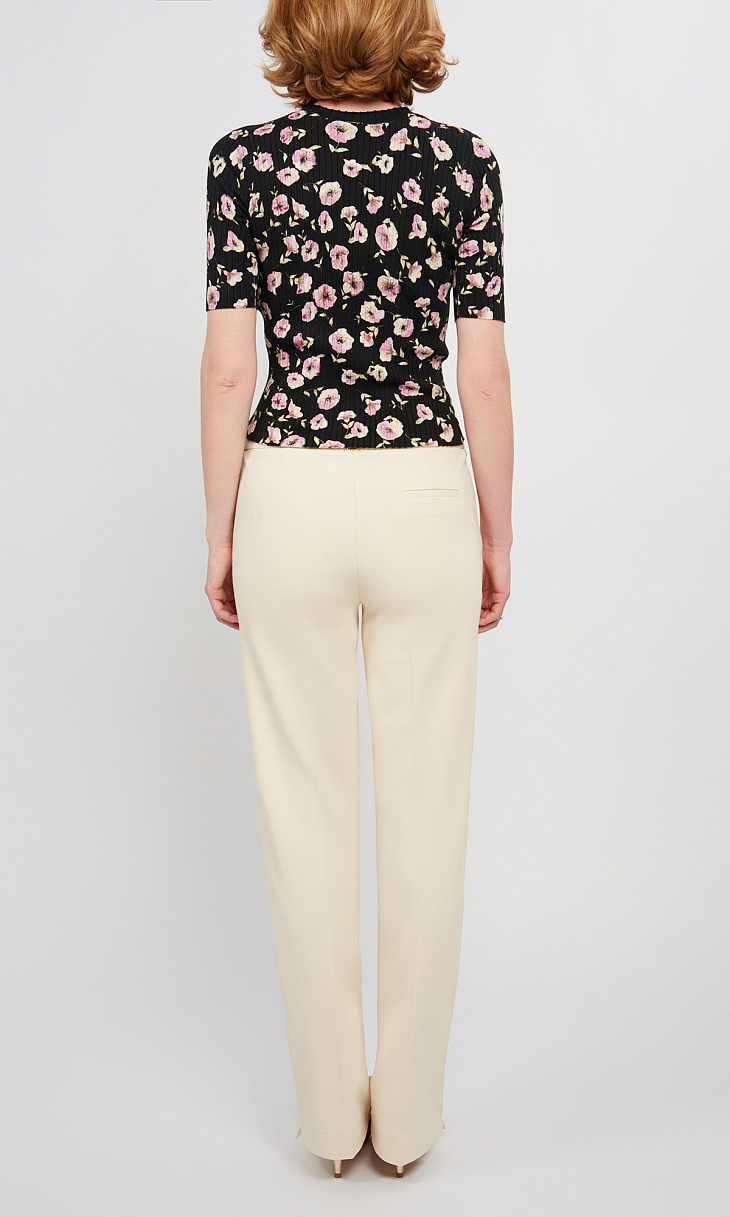 TWINSET: Прямые брюки