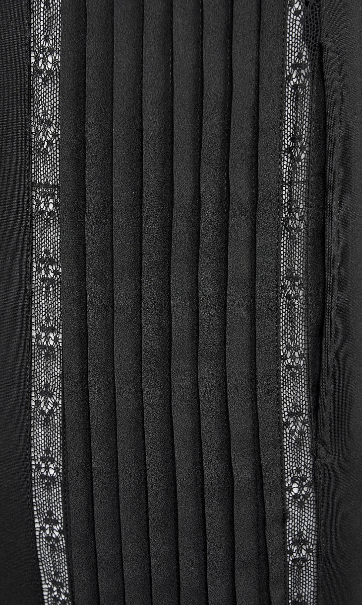 TWINSET: Брюки с плиссированными вставками