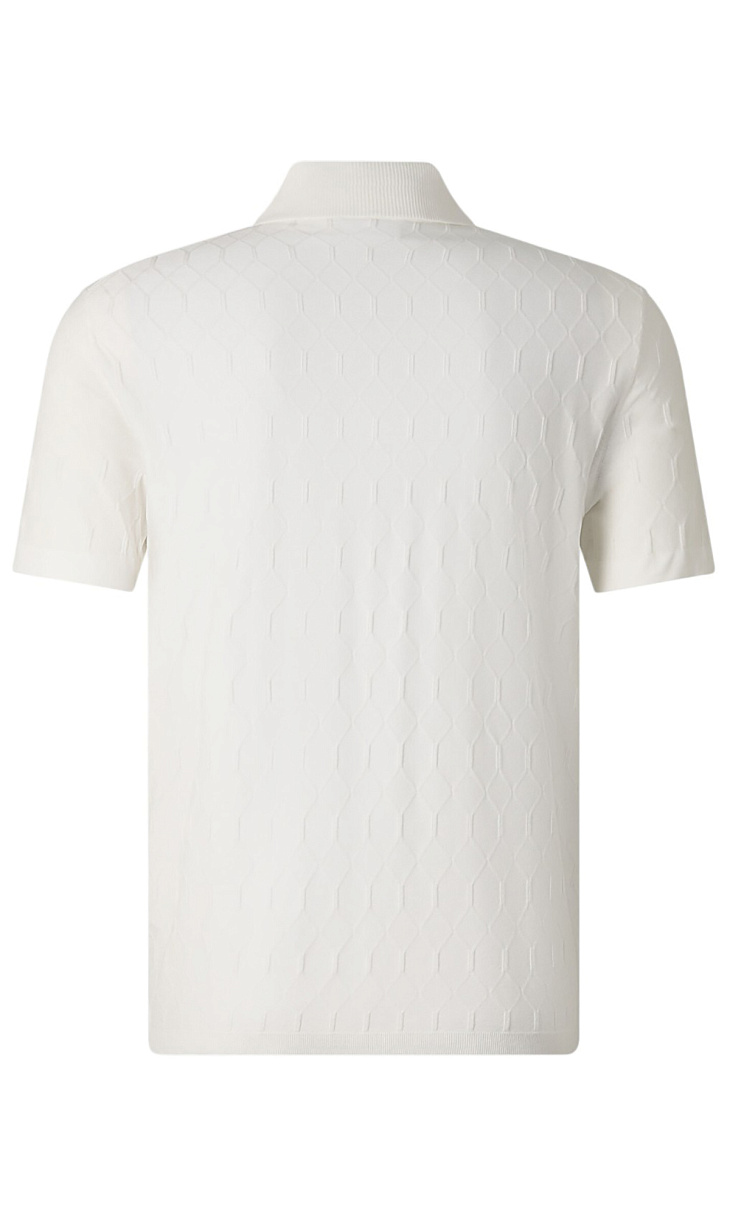 BOGNER: Поло с фактурным узором