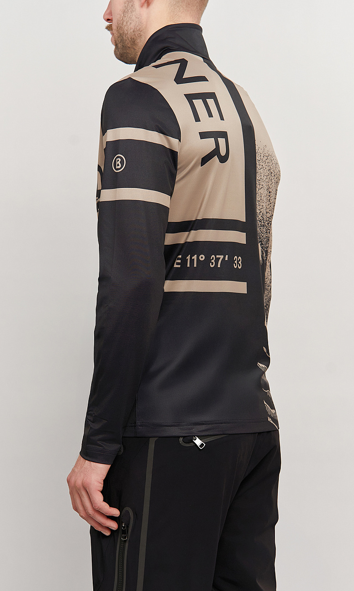 BOGNER: Лонгслив с молнией