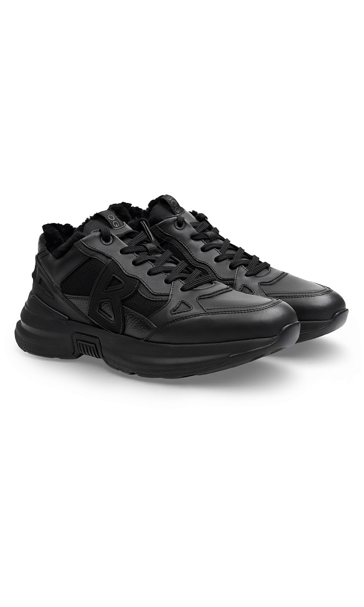 BOGNER: Кроссовки с мехом